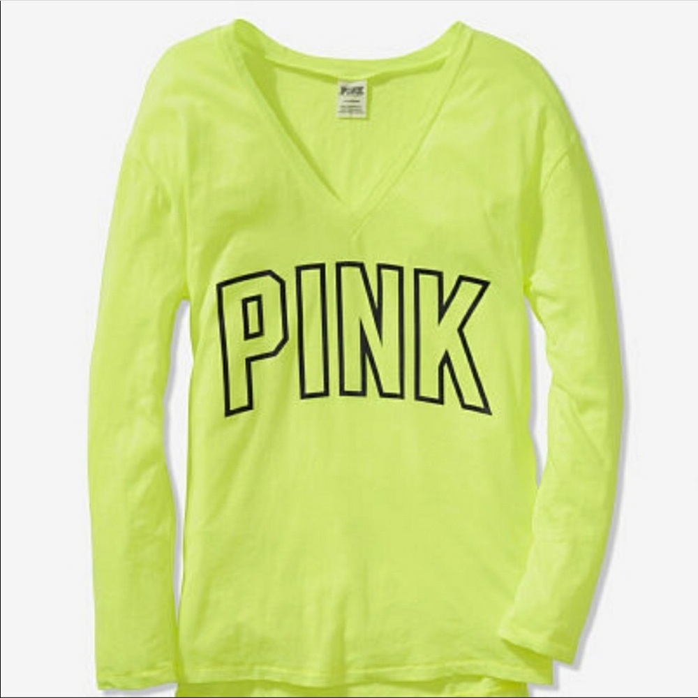 Women’s Victoria secret pink long sleeve size L